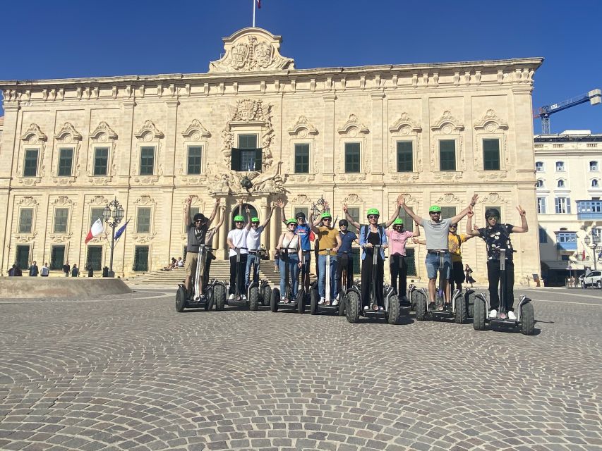 Malta by Segway: Valletta Experience - Grand Harbour views: the stop for photos and real breathing room