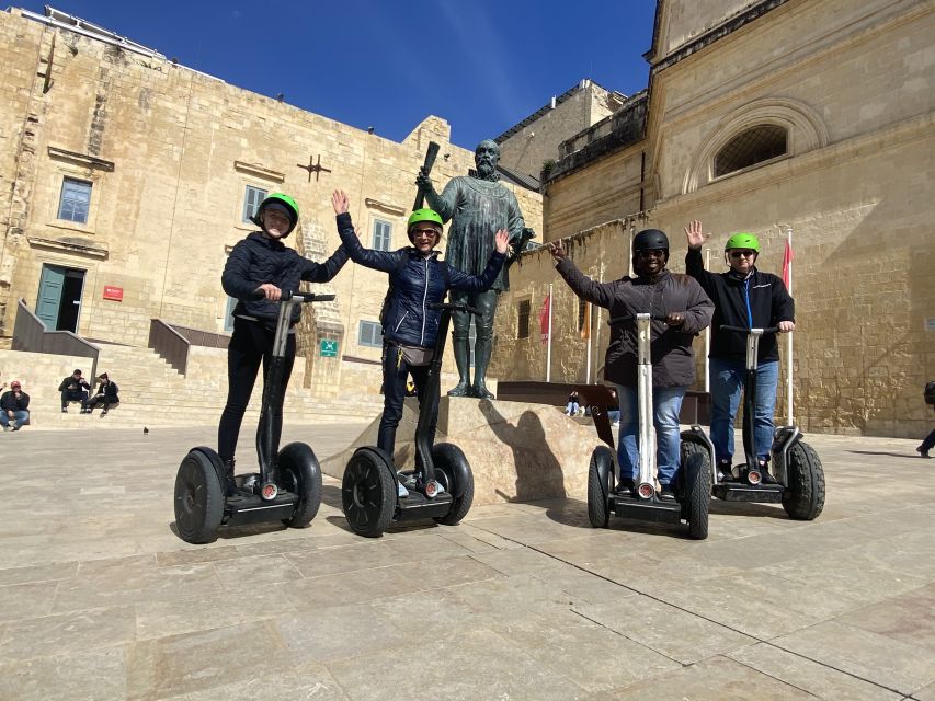 Malta by Segway: Valletta Experience - St George’s Square and Republic Street: the easy start