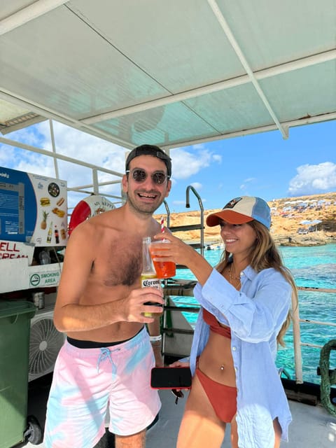 Malta: Comino, Blue Lagoon, Crystal Lagoon & Caves Cruise - Optional speedboat around Comino caves: when it’s worth the extra €15
