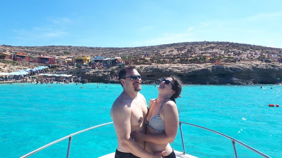 Malta: Comino, Blue lagoon, Crystal Lagoon Private Boat Tour - Private Speedboat Comfort, With Captain-Guide Energy
