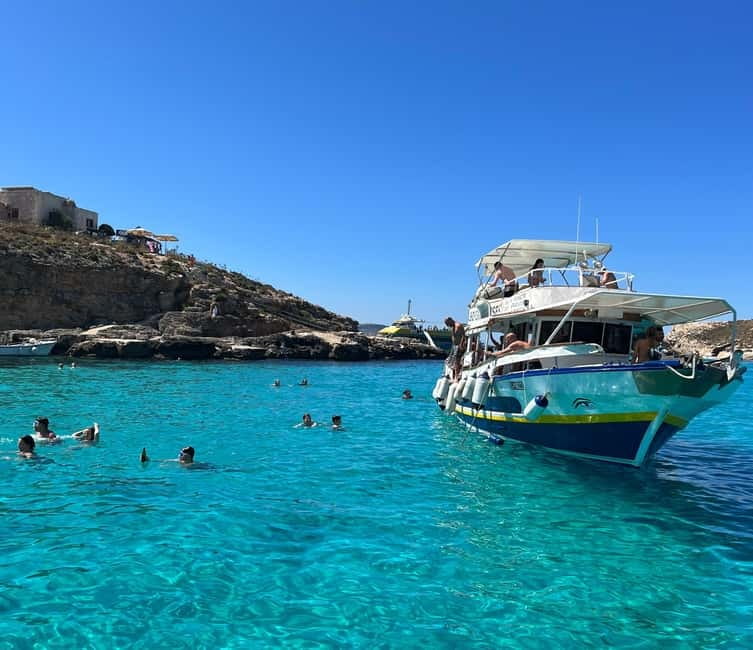 Malta: Comino, Gozo, Blue & Crystal Lagoon, and Caves Cruise - Key things I’d write on your boarding checklist
