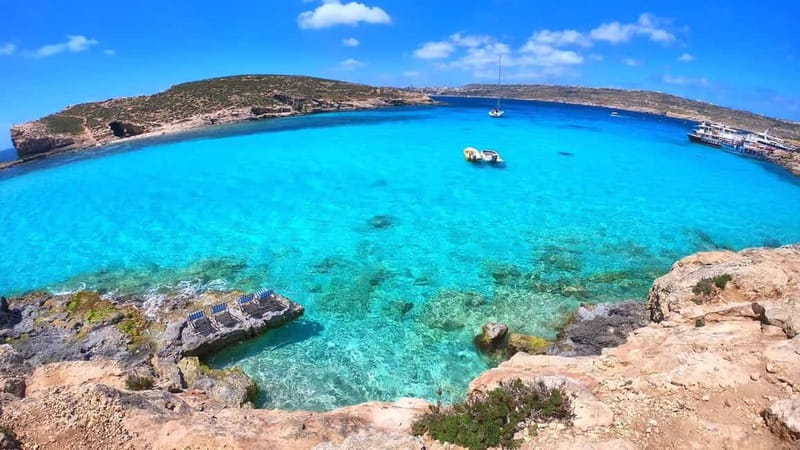 Malta: Comino+ Santa Maria Bay, Blue Lagoon + Seacaves tour - Santa Maria Bay: calm water time on Comino (1.5 hours)