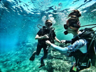 First Experience Scuba Diving Lesson