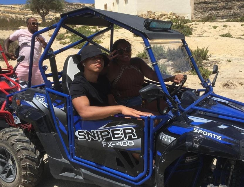 Malta: Full-Day Gozo Buggy Tour with Lunch & Boat Ride - Lunch on Gozo: a 3-course meal with water, plus tastings