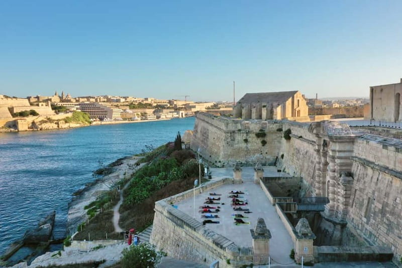 Malta: Game of Thrones Location Yoga Class - Manoel Fort, Valletta views, and the Game of Thrones vibe