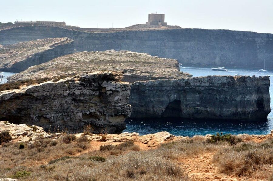 Malta: Gozo Comino and Blue Lagoon Boat Tour with Swim Stop - Elephant Head Rock and Santa Maria Caves on the return route
