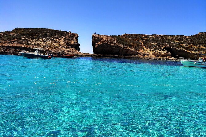 MALTA-Gozo Comino Caves Crystal Blue Lagoon Private Boat Trips - Santa Maria Caves: a guided cruise that’s built for pictures