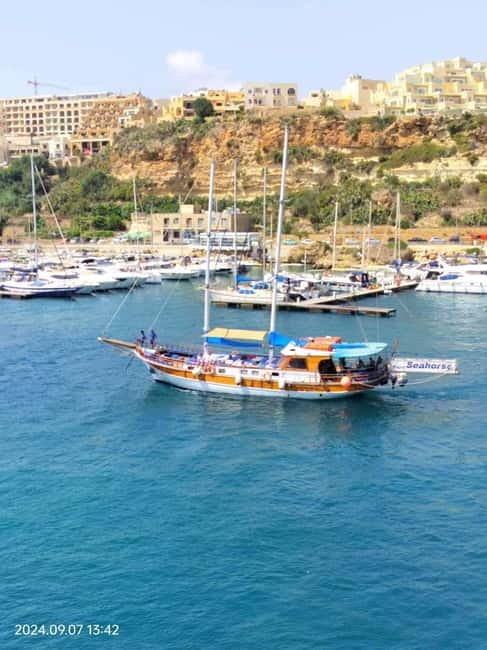 Malta: Gozo, Comino Island and Blue Lagoon Cruise - The Scenic Cruise Stops: Coast Views Before You Hit Gozo