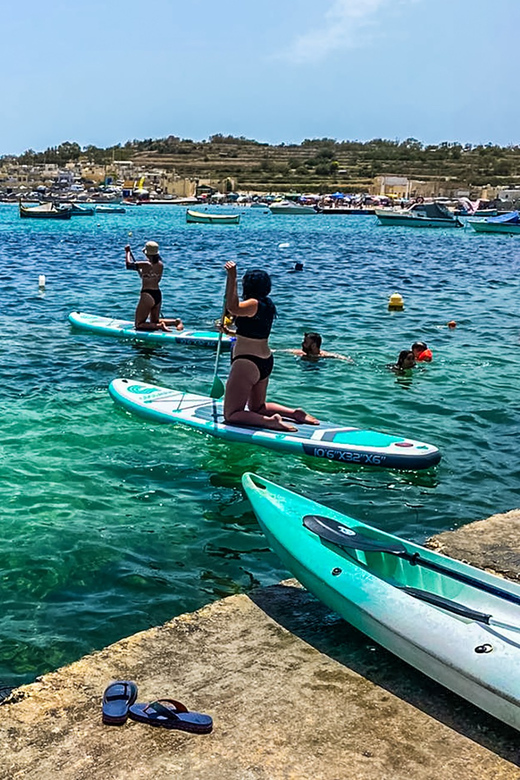 Malta: Guided SUP Tour - Key things you’ll notice on this Malta SUP tour