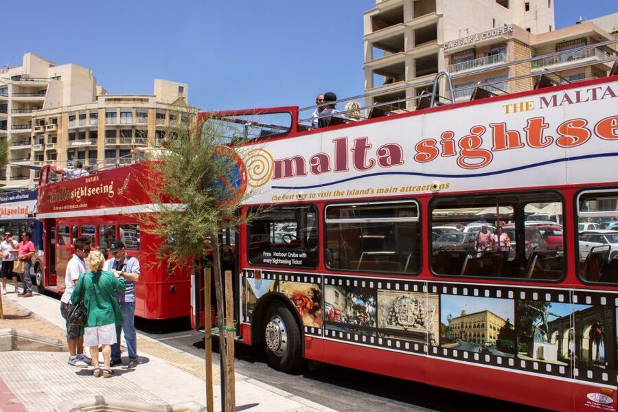 Malta: Hop-On Hop-Off Bus Tours - A 1-day ticket only works with a short stop list