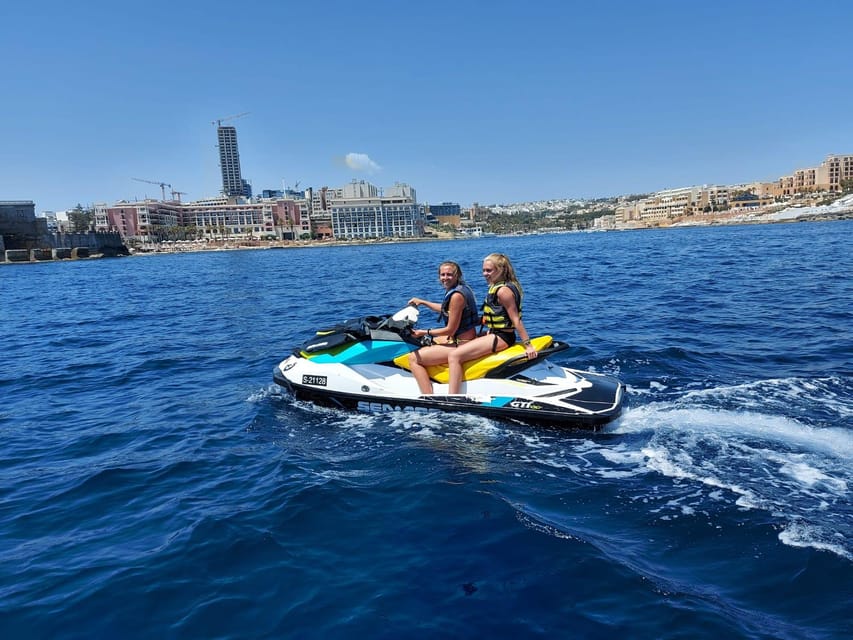 Malta: Jet Ski Rental - Your Route Plan: Two Pickup Options and One Water Focus