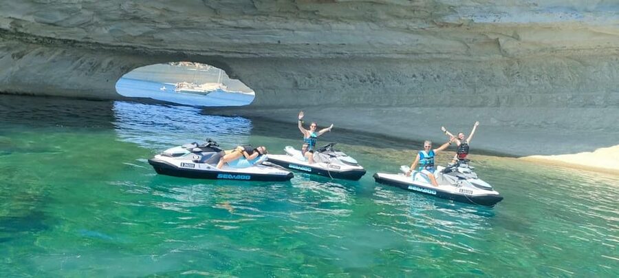 Malta: Jet Ski Safari to St. Paul's Islands or St Thomas Bay - What 1.5 Hours Looks Like on the Water
