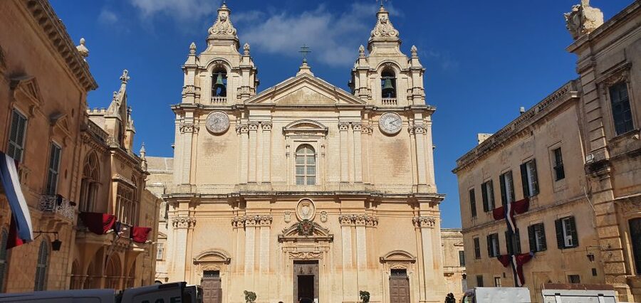 Malta: Mdina and Rabat Tour with Local Guide - Mdina Cathedral and the Belvedere viewpoint that changes your perspective