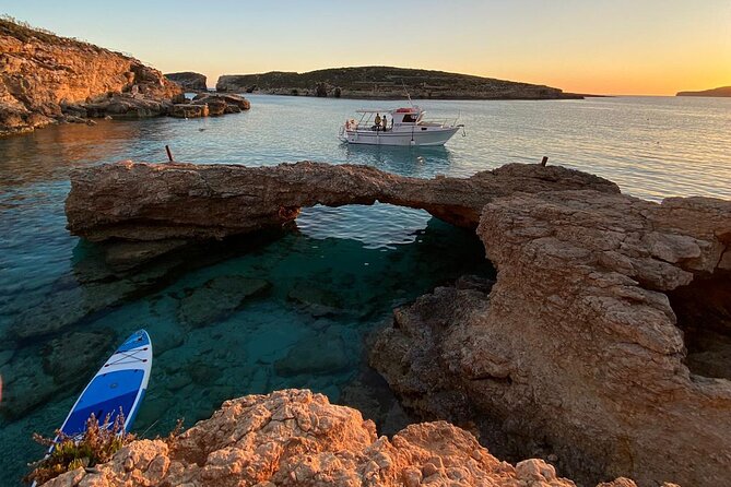 Malta: Private Boat Trip & Cruises Comino, Blue Lagoon, Gozo - San Niklaw Bay (St. Nicholas Bay): Secluded Rocky Water With Great Visibility