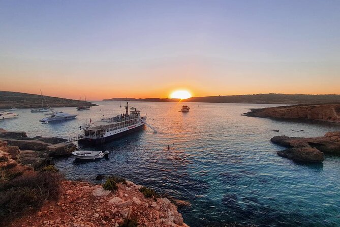 Malta Sunset Boat Tour: Bugibba to Comino Blue Lagoon Cruise - Why a 5:15 pm sunset schedule feels smarter than midday heat