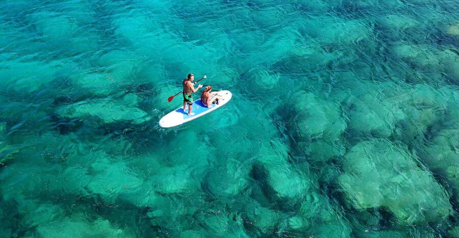 Malta: SUP Rental - St Thomas Bay Check-In: Simple Start, Clear Setup