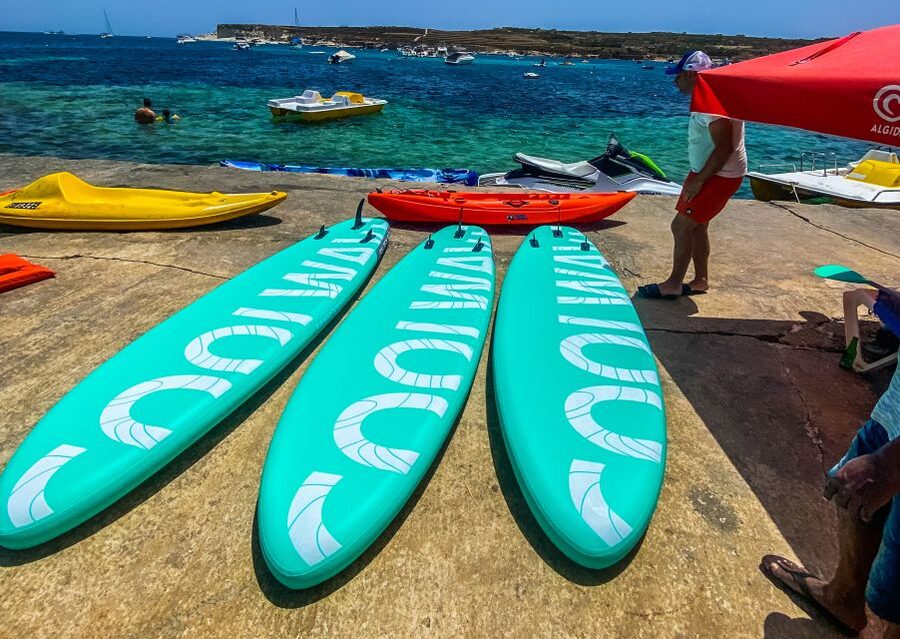 Malta: SUP Rental - From Marsaskala to the South Coast: Building Your Own Route
