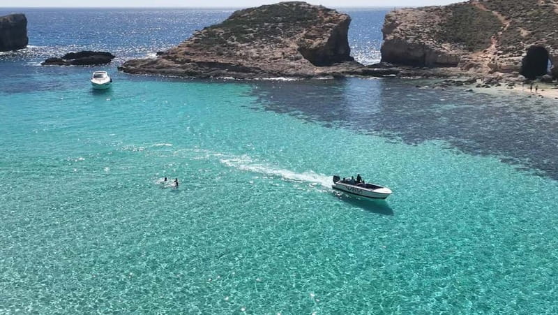 Malta: The Three Islands Private Boat Tour - Crystal Lagoon and Paradise Bay: how the coast changes with each stop