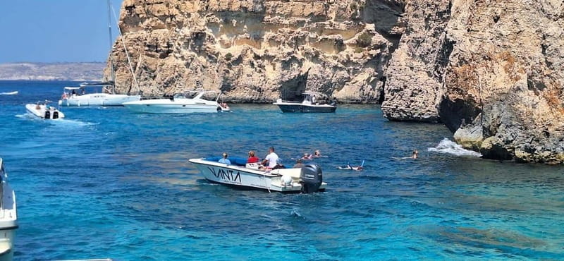 Malta: The Three Islands Private Boat Tour - Blue Lagoon and Comino: the classic Malta swim loop, done privately