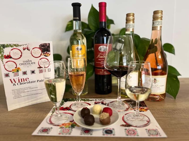 Malta: Wine and Chocolate Pairing Experience - Gellewza and Girgentina pairings: the flavor logic you can taste