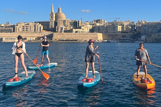 Manoel Island SUP Adventure - Manoel Island SUP Adventure: A harbor tour with real water time