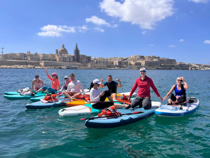 Manoel Island SUP Adventure - Sliema swim and snorkel break: the part that cools you down