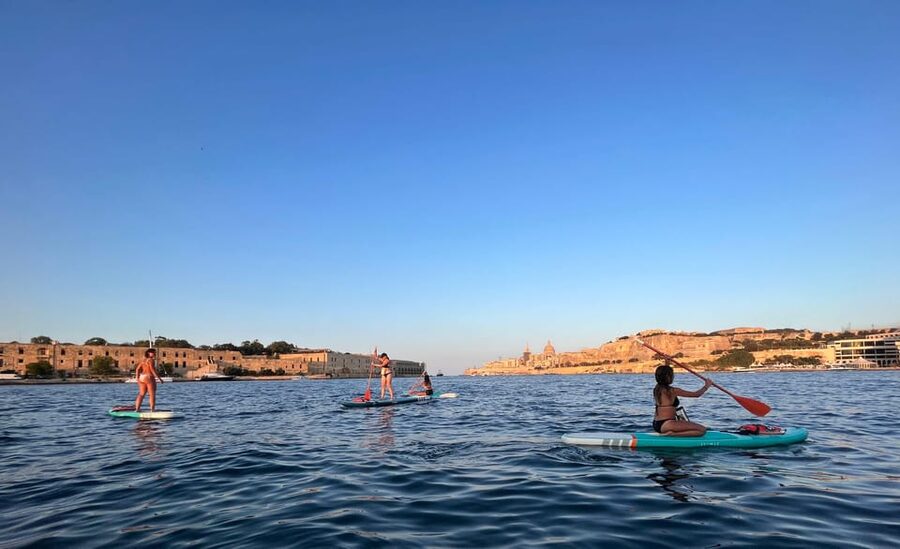 Manoel Island SUP Adventure - What Tibor’s style adds to the ride