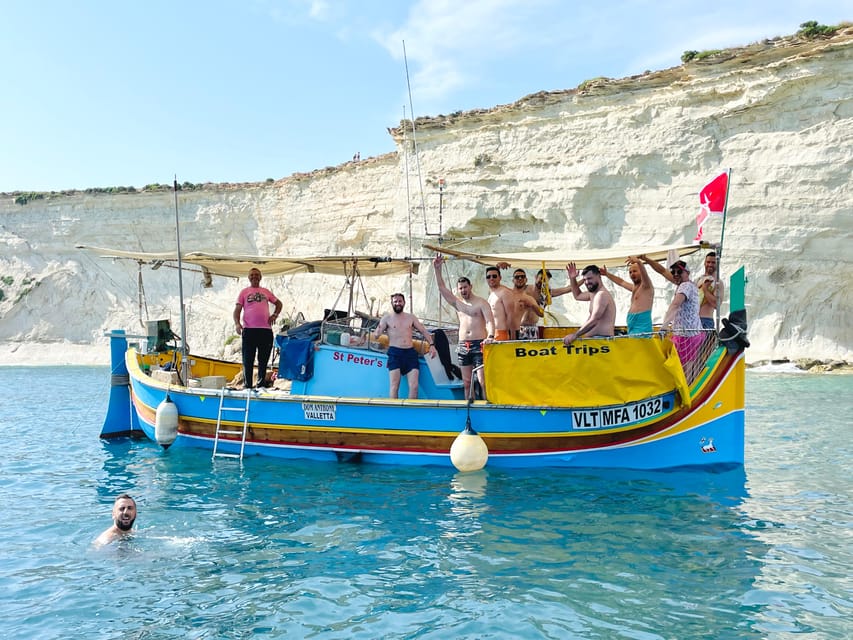 Marsaxlokk: Boat Trip to St Peter’s Pool - The one-hour cruise: what you see along the south coast
