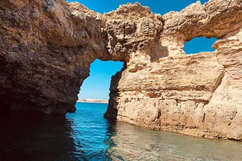 Mellieha: 1:00pm Speedboat round Comino Caves 2h Blue Lagoon - Blue Lagoon: Swim, Snorkel, Sunbathe, and Maybe Walk