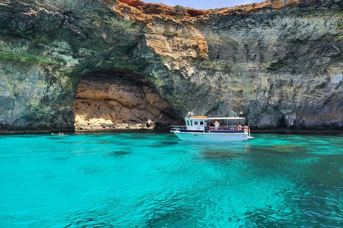 Mellieha: Gozo, Comino, Sea Caves, and Blue Lagoon Cruise - Santa Marija Bay, Santa Maria Caves, and Elephant Head Rock photos