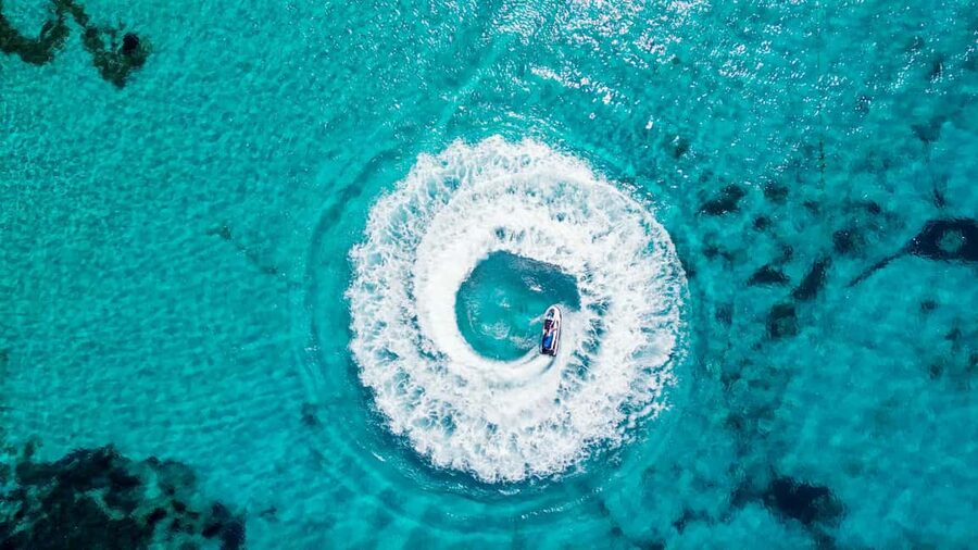 Mellieha: Jet Ski Rental - What you’ll see from the water: Malta’s coastline and secluded-feeling coves