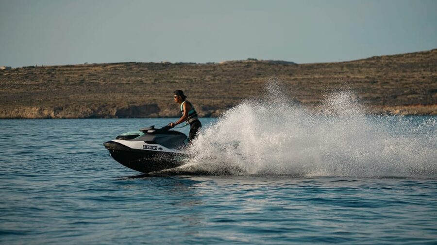 Mellieha: Jet Ski Rental with Safety Boat - Quick hits before you throttle up