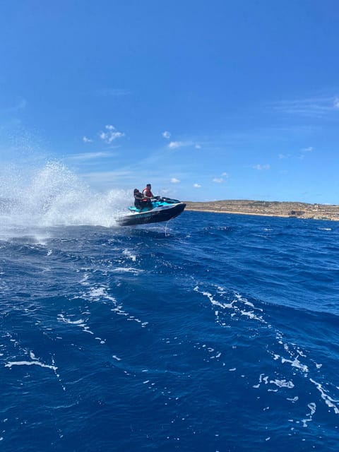 Mellieha: Jet Ski Rental with Safety Boat - Price and Value: $94 per group, per jet ski, for up to 2 people