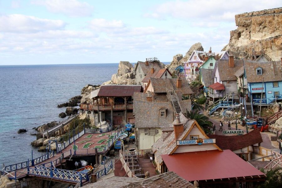 Mellieha: Popeye Village Entry Ticket - Touring the 1980 film set: photos, buildings, and character meet-and-greets