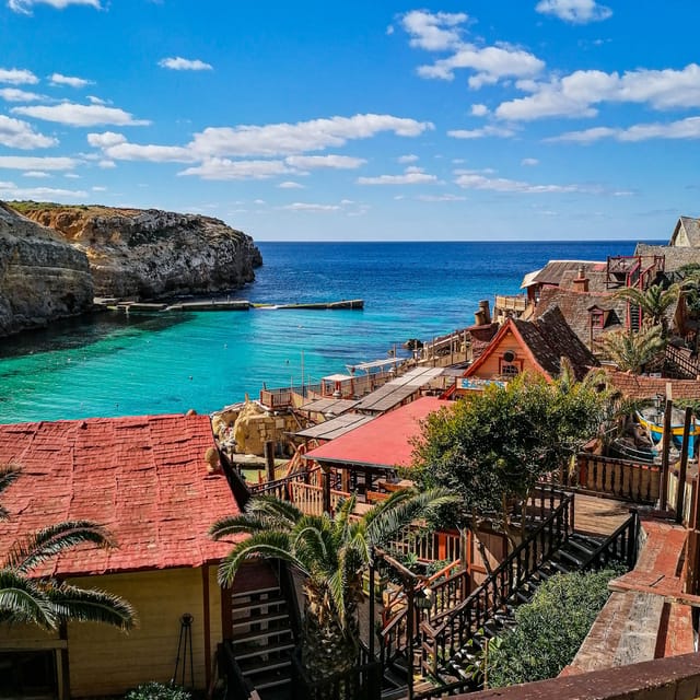 Mellieha: Popeye Village Malta Filmset Entry Ticket - Mini-golf, Olive Oyl scavenger hunt, and other included family extras