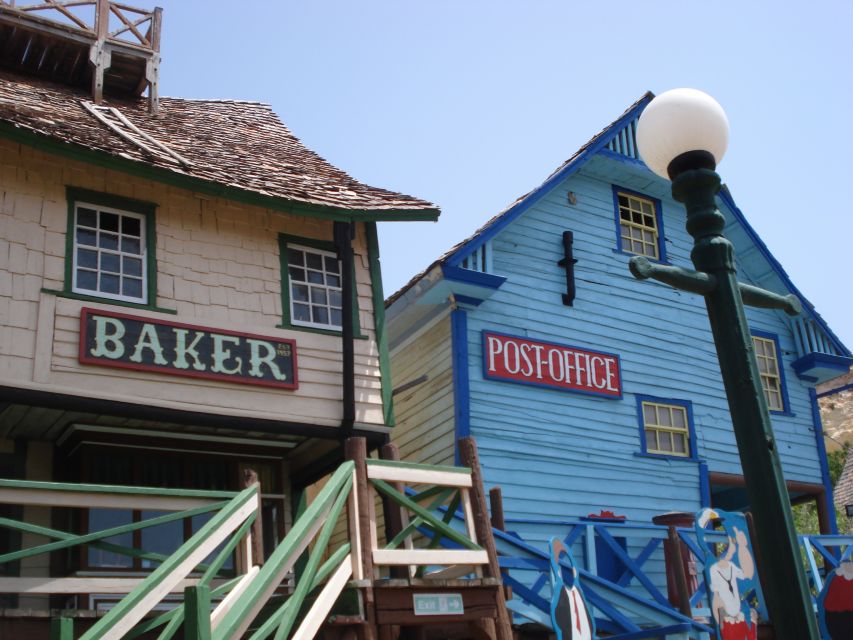 Mellieha: Popeye Village with Optional Private Transfers - A Movie Set Turned Theme Park, Plus Real Beach Time at Anchor Bay