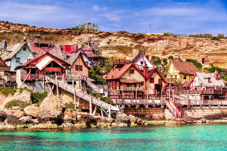 Mellieha: Popeye Village with Optional Private Transfers - Meet the Characters: Animation Shows You Can Time Your Day Around