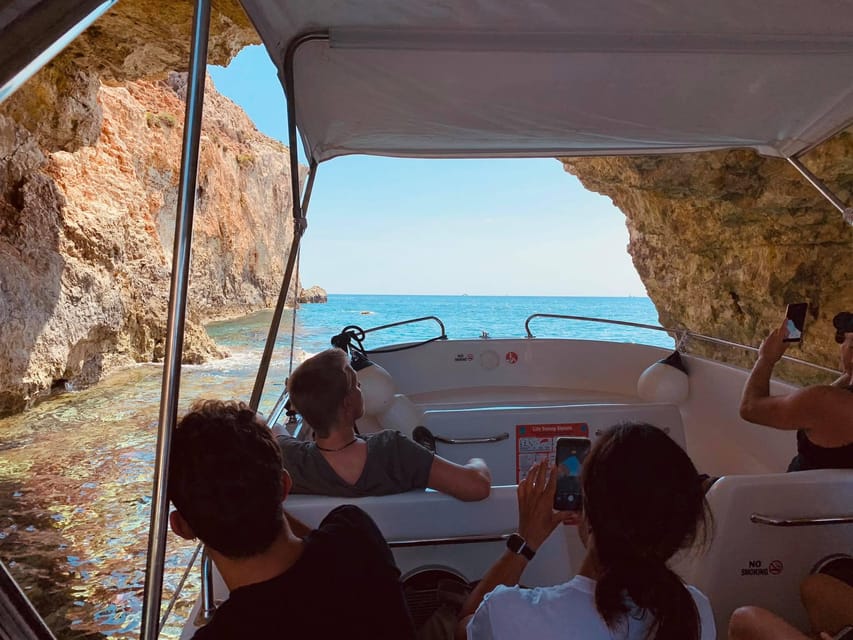Mellieha: Speedboat Trip Round Comino Caves 2h @ Blue Lagoon - Crystal Lagoon and the build-up to your big swim break