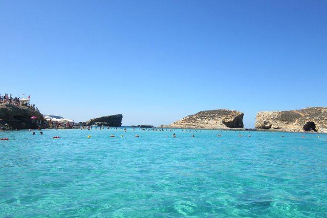 Okikoki Banis - Comino Blue Lagoon Speedboat Trip- Fast Ferry - Cruising Malta’s eastern coast to St Paul’s Islands views
