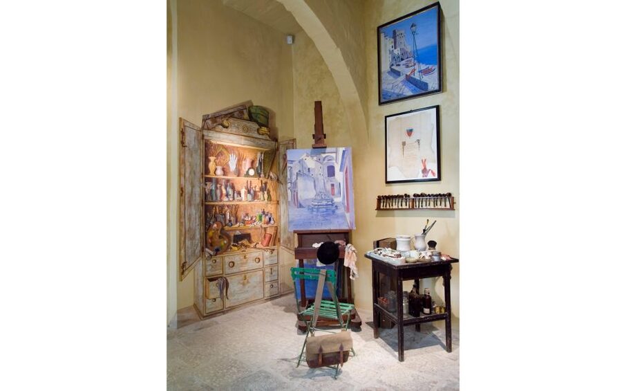 Palazzo Falson Historic House Museum entrance ticket - The upper-floor terrace cafeteria: views plus a needed break