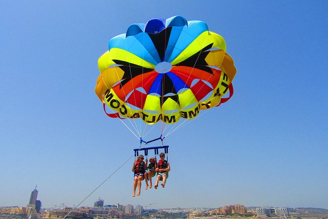 Parasailing In Malta - Parasailing in Malta, set up for first-timers in St Julian’s
