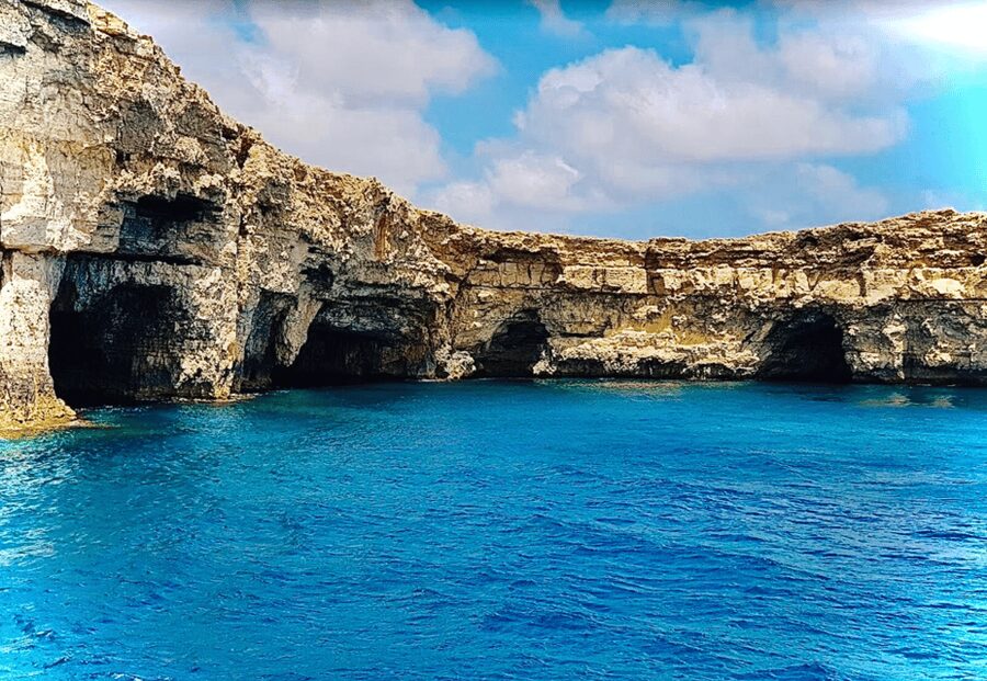 Party Prowl: Crystal Lagoon, Gozo, Santa Maria Caves, Malta - Gozo portion, how the day shifts when you add another island