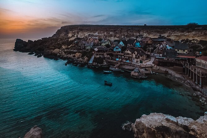 Popeye Village Film Set - Arriving at the Popeye Village film set in Il-Mellieha