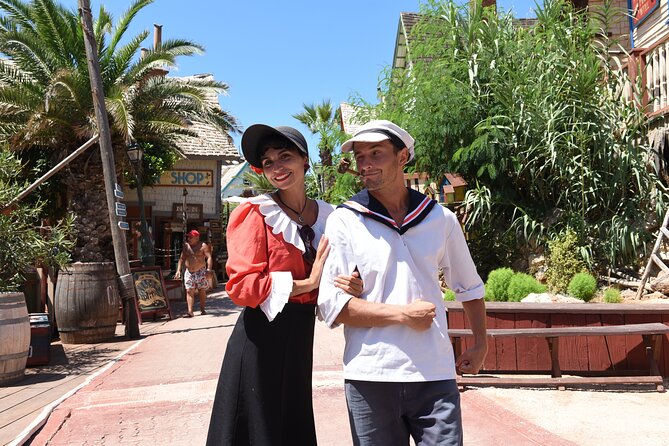 Popeye Village Film Set - English guided tour and meeting Popeye and the Gang