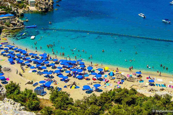 Private Boat Tour Experience with Snorkeling Blue Lagoon and Comino - Coral Lagoon and Santa Marija Bay: short stop energy, big scenery