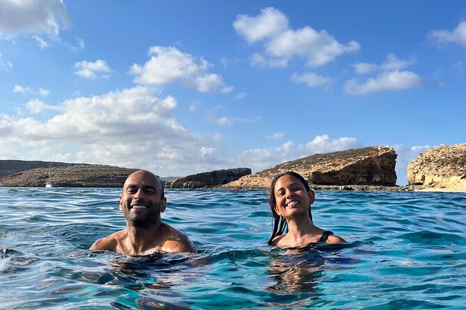 Private speed boat trip to Comino, Blue Lagoon and Caves - Comino caves: Popeye Cave and a second blue-water grotto