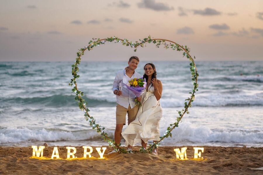 Proposal Photoshoot with Professional Photographer in Malta - What Makes the Photos Look Natural: Guidance, Candid Moments, and Timing