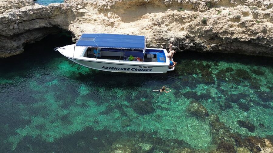 Sliema: Boat Trip to Comino Blue Lagoon, Gozo, and Caves - Comino Blue Lagoon: swim and snorkel in the most talked-about water