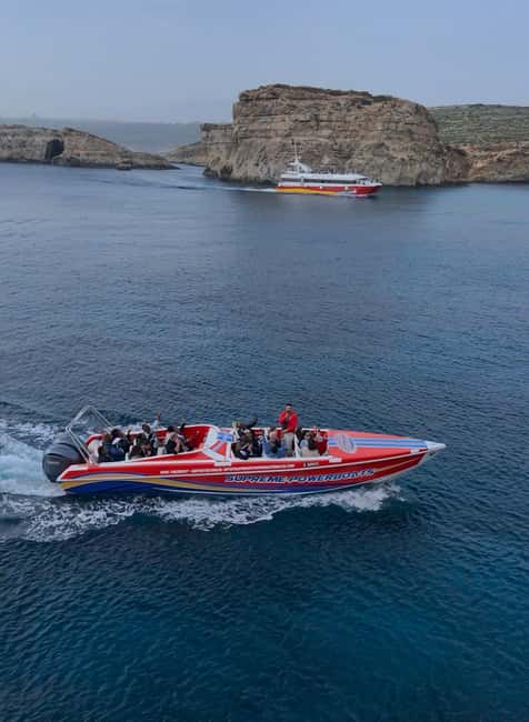 Sliema: Comino Blue Lagoon Powerboat Tour with Comino Caves - Price and value: what $68 buys you in Malta time