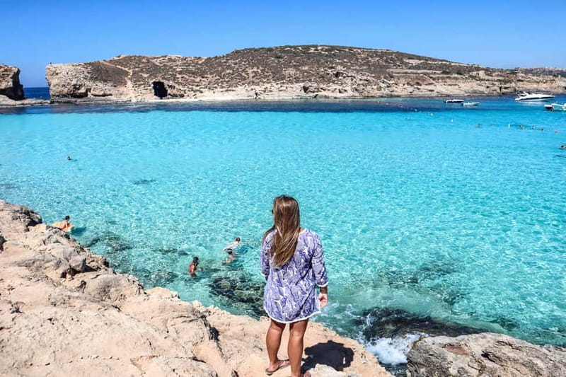 Sliema: Gozo/Comino Blue Lagoon Gulet Cruise w/ Lunch+Drinks - Blue Lagoon Access Pass Rules: Plan This First
